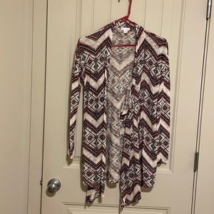Patterned cardigan